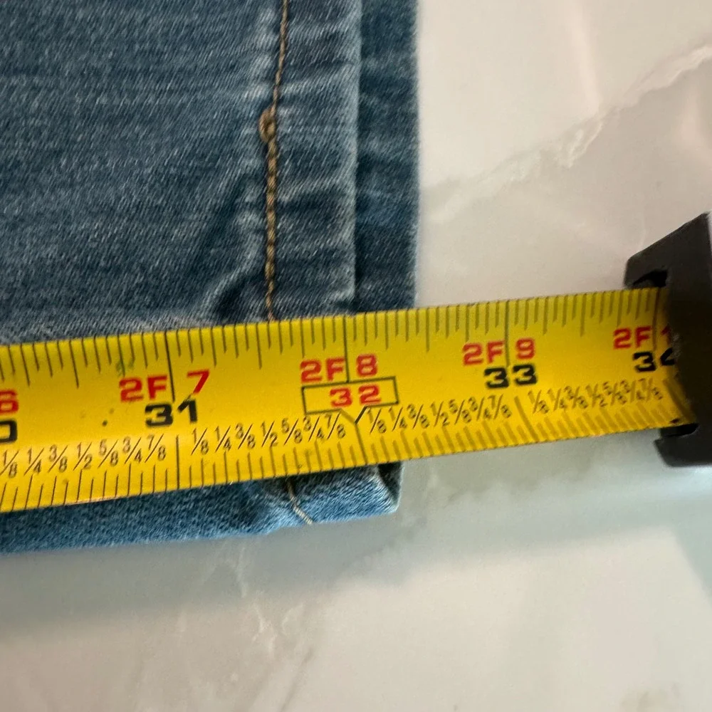 Levi's 569 Loose Straight Jeans Mens 36 Blue Medium Wash Denim Relaxed Fit‎